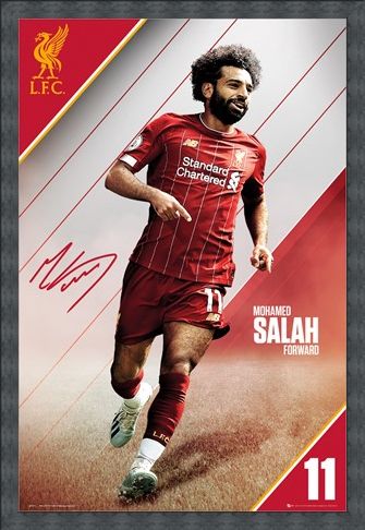 Framed Framed Salah 19-20 - Liverpool FC