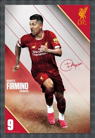 Framed Framed Firmino 19-20 - Liverpool
