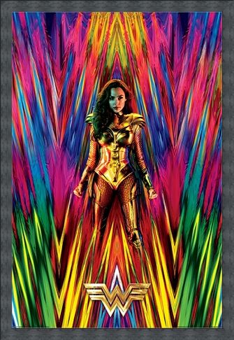 Framed Framed Neon Static - Wonder Woman 1984