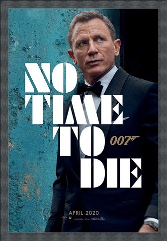 Framed Framed No Time To Die - Azure Teaser - James Bond