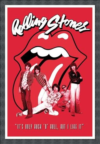 Framed Framed It's Only Rock & Roll - The Rolling Stones