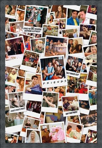 Framed Framed Photo Collage - Friends