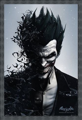 Framed Framed Joker - Batman Arkham Origins