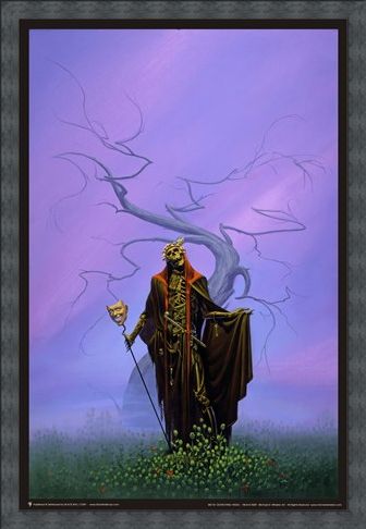 Framed Framed Destroying Angel - Michael Whelan