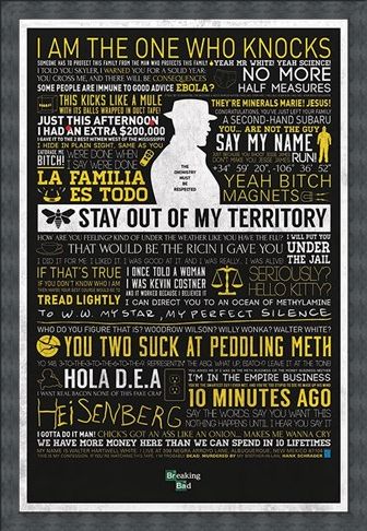 Framed Framed The Many Sayings Of Walter White - Breaking Bad