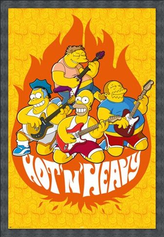 Framed Framed Hot and Heavy - The Simpsons