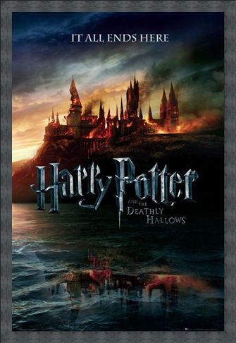 Framed Framed The End of an Era - Harry Potter and The Deathly Hallows