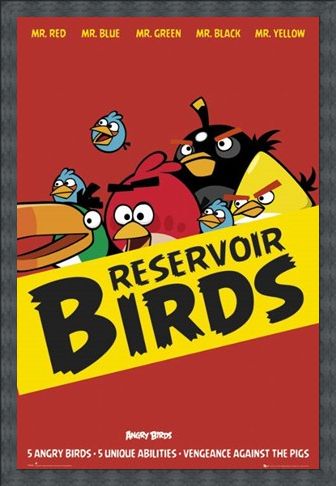 Framed Framed Reservoir Birds - Angry Birds