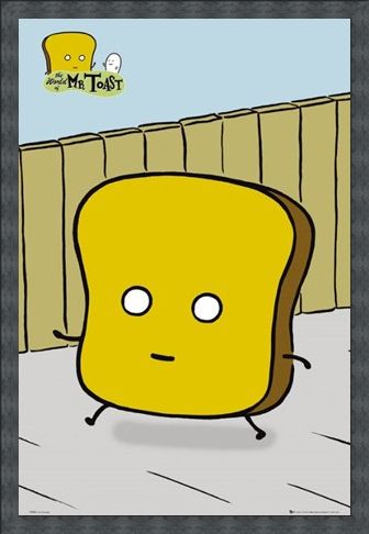 Framed Framed Mr Toast - Dan Goodsell
