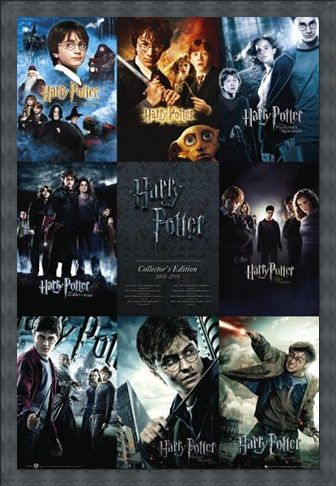 Framed Framed From Boy to Wizard - The Complete Harry Potter