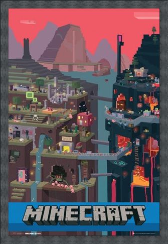 Framed Framed Minecraft World - Minecraft