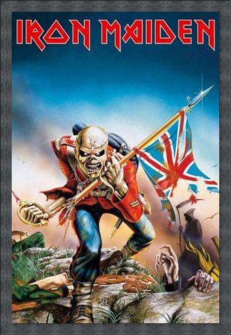 Framed Framed Trooper - Iron Maiden