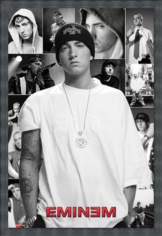 Framed Framed Slim Shady Collage - Eminem