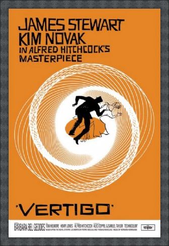 Framed Framed Alfred Hitchcock Masterpiece - Vertigo