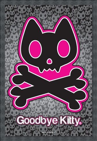Framed Framed Goodbye Kitty - David and Goliath