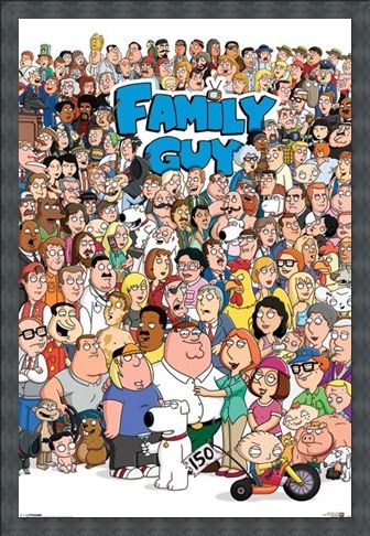 Framed Framed Character Compilation - Family Guy