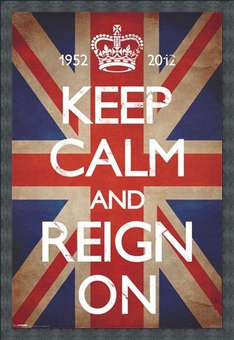 Framed Framed Keep Calm & Reign On - Keep Calm and Carry On