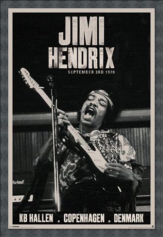 Framed Framed Live in Copenhagen - Jimi Hendrix