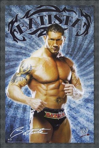 Framed Framed Batista - WWE