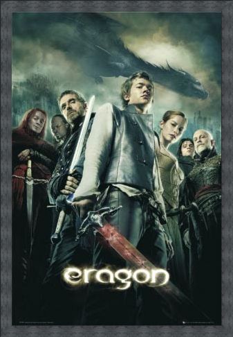 Framed Framed Eragon Movie One Sheet - Eragon
