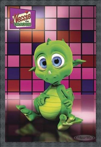 Framed Framed Nessie the Dragon - Jamster