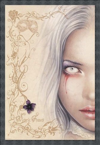 Framed Framed Tears of Blood - Victoria Frances