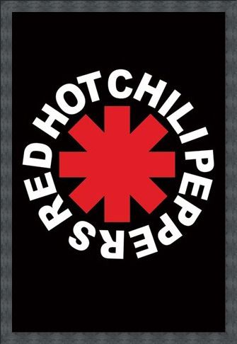 RHCP Logo, Red Hot Chilli Peppers Poster - Buy Online