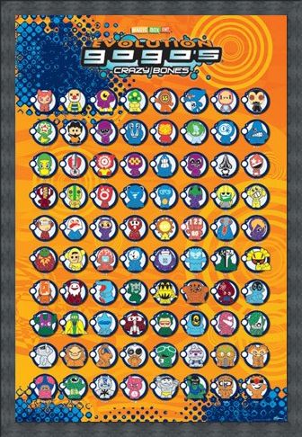 Framed Framed Gogo's Crazy Bones - Magic Box Int.