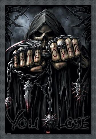 Framed Framed Game Over - You Lose