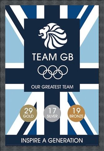 Framed Framed Inspire a Generation - Team GB - London 2012
