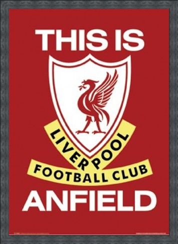 Framed Framed This Is Anfield (Liverpool Football Club Badge) - Liverpool Football Club