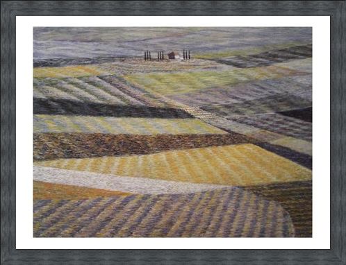 Framed Framed Tuscany No 3 - Stelio Scamanga