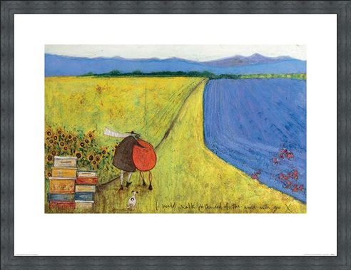 Framed Framed I Would Walk To The End Of The World With You - Sam Toft