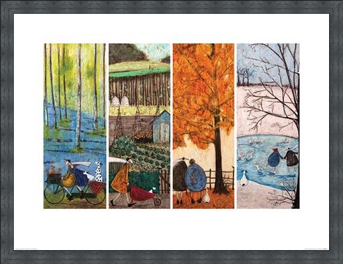 Framed Framed Which Is Your Favourite Season? - Sam Toft