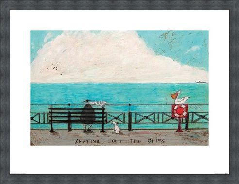 Framed Framed Sharing Out The Chips - Sam Toft