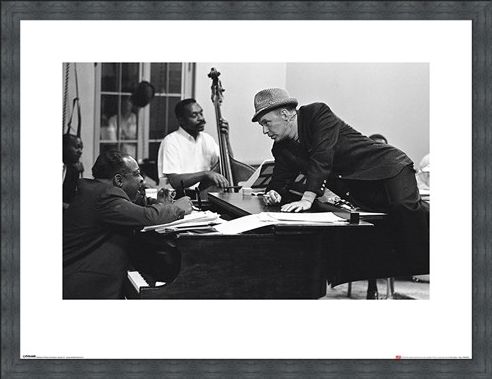 Framed Framed Frank Sinatra - Piano - Time Life