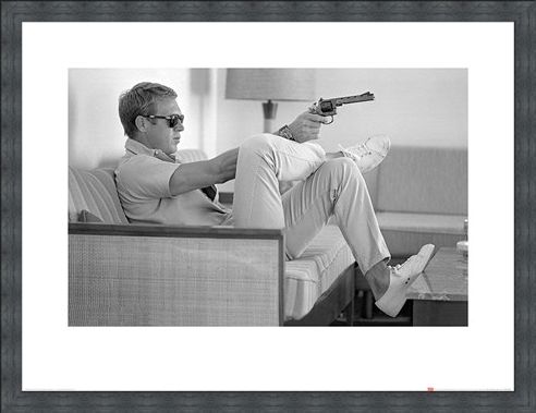 Framed Framed Steve McQueen Takes Aim - Time Life