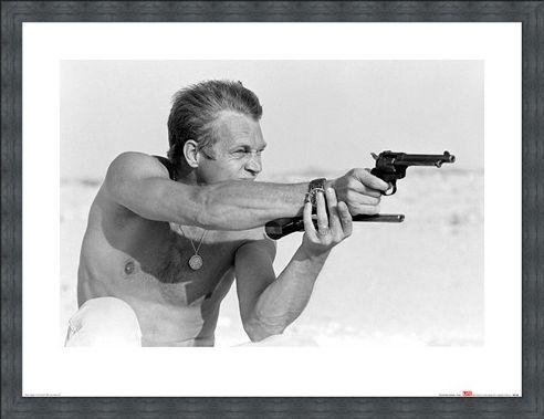 Framed Framed Steve McQueen - Pistols - Time Life