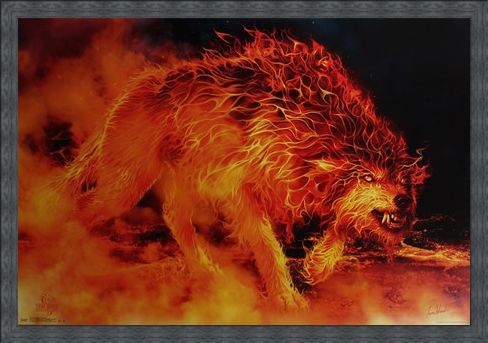 Framed Framed Fire Stalker - Tom Wood