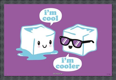 Framed Framed I'm Cool - David & Goliath