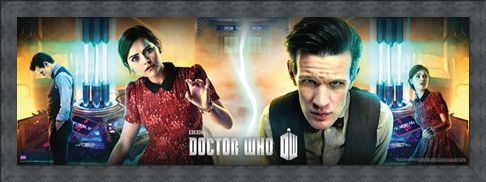 Framed Framed The Centre Of The Tardis - Dr Who