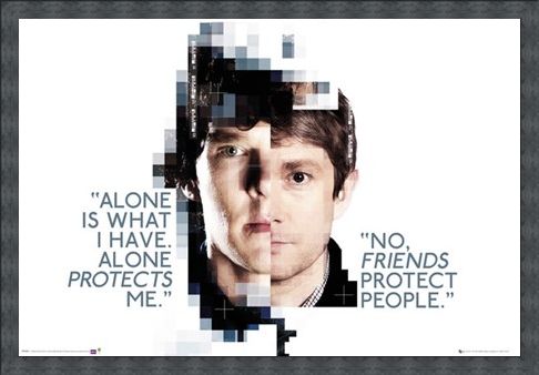 Framed Framed Alone Is What I Have - Sherlock
