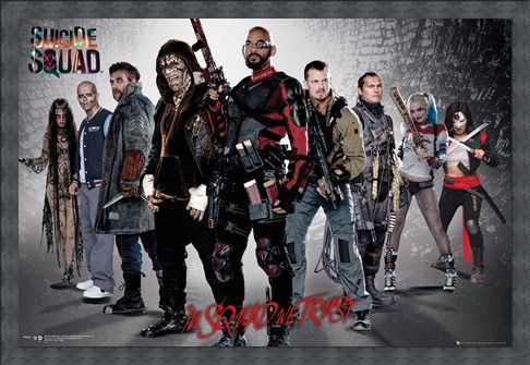 Framed Framed Group Shot - Suicide Squad