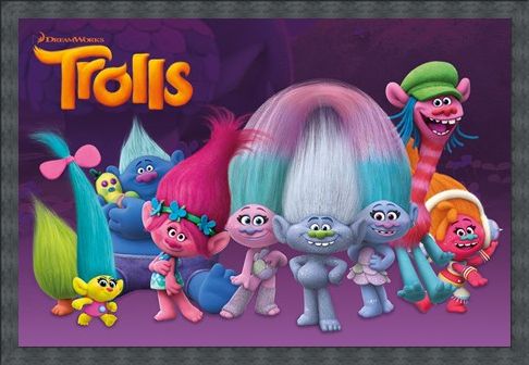 Framed Framed Meet The Trolls! - Trolls Characters