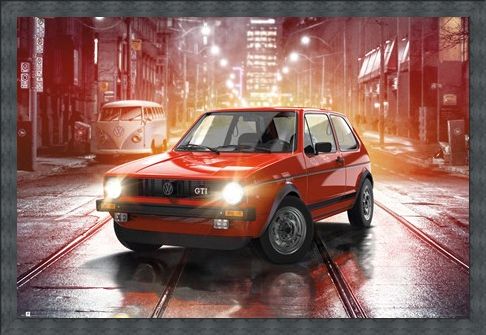 Framed Framed Iconic MK1 - VW Golf GTI