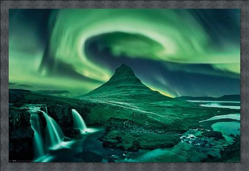 Framed Framed The Northern Lights - Aurora Borealis
