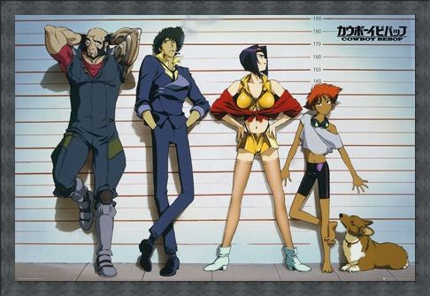 Framed Framed Line Up - Cowboy Bebop
