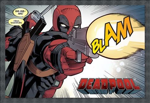 Framed Framed Blam - Deadpool