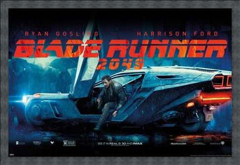 Framed Framed Flying Car - Blade Runner 2049