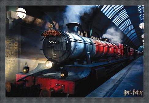 Framed Framed Hogwarts Express - Harry Potter